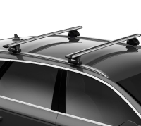  Багажник Thule WingBar Evo на крышу Hyundai Santa Fe, 5-dr SUV, 2016-2018 гг., интегрированные рейлинги компании RackWorld