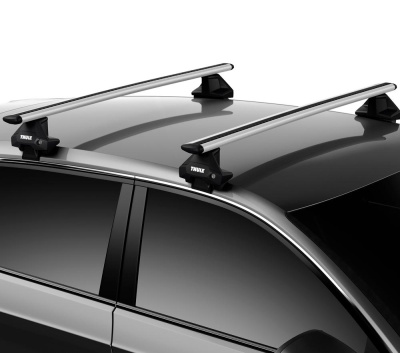  Багажник Thule WingBar Evo на гладкую крышу Audi A4, 4-dr sedan, 2008-2015 гг. компании RackWorld